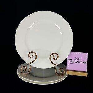 Villeroy & Boch WONDERFUL WORLD WHITE All Germany Porcelain Dinner Plates Set 3